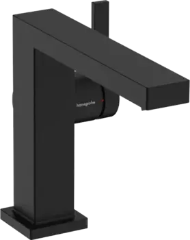 Смеситель для раковины Hansgrohe Tecturis E 110 Fine 73020670 матовый черный