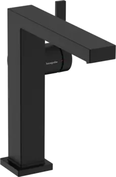 Смеситель для раковины Hansgrohe Tecturis E 150 Fine 73040670 матовый черный