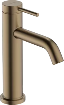 Смеситель для раковины Hansgrohe Tecturis S 110 73310140 шлифованная бронза