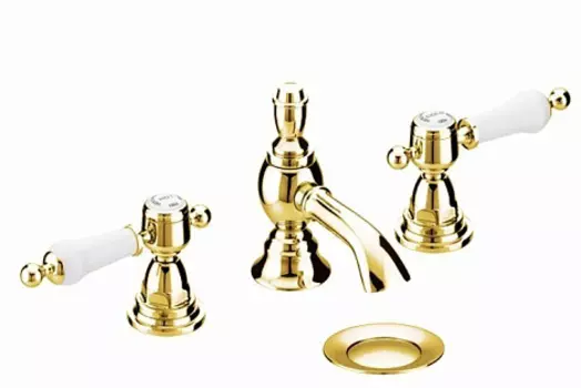 Смеситель для раковины Heritage Granley золотой