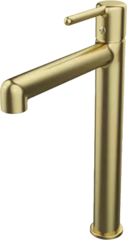 Смеситель для раковины IDDIS Aiger AIGMG01i01 золотой матовый