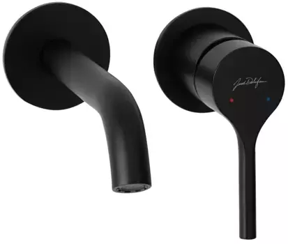 Смеситель для раковины Jacob Delafon Elate E28318-BL С ВНУТРЕННЕЙ ЧАСТЬЮ для раковины