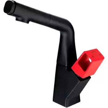 Смеситель для раковины Lemark Soul LM6008BR черный, красный