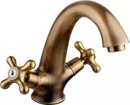 Смеситель для раковины Lemark Vintage бронза (LM2806B)