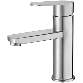 Смеситель для раковины Melana сталь