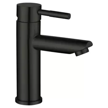 Смеситель для раковины Melana Tondo черный матовый