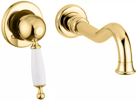 Смеситель для раковины Migliore Oxford 19171 золотой