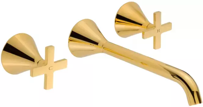 Смеситель для раковины Migliore Sirius золото (28167)