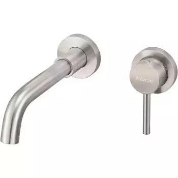 Смеситель для раковины Milacio Ultra MCU.552.SS С ВНУТРЕННЕЙ ЧАСТЬЮ нержавеющая сталь