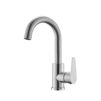 Смеситель для раковины нержавеющая сталь OLISAN STEEL (ST1002)