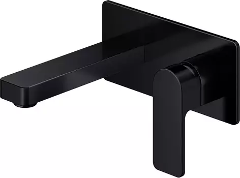 Смеситель для раковины Omnires Baretti 7815 С ВНУТРЕННЕЙ ЧАСТЬЮ черный