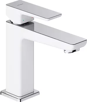 Смеситель для раковины Omnires Parma 7410 хром-белый