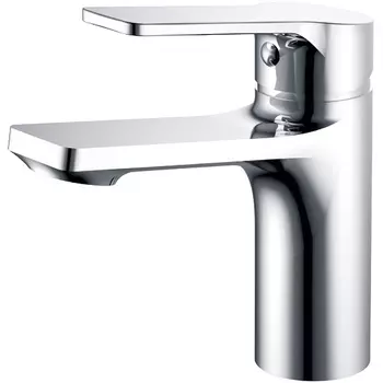 Смеситель для раковины Orange Flat хром глянцевый