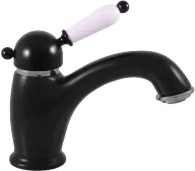 Смеситель для раковины Rav Slezak Labe L526.5CMATC черный матовый, хром