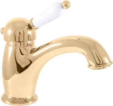 Смеситель для раковины Rav Slezak Labe золото
