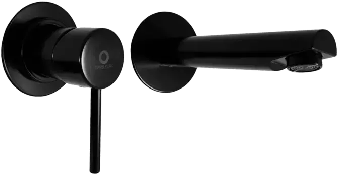 Смеситель для раковины Rav Slezak Seina SE934CMAT С ВНУТРЕННЕЙ ЧАСТЬЮ, черный