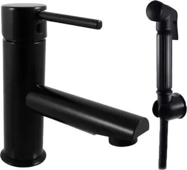 Смеситель для раковины Rav Slezak Seina SE946.5/1CMAT черный