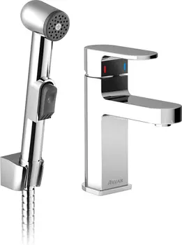 Смеситель для раковины Ravak Chrome X070092 хром, с гигиеническим душем