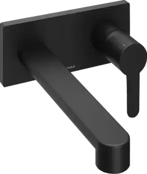 Смеситель для раковины Ravak Puri черный матовый (X070184)