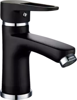 Смеситель для раковины РМС черный матовый