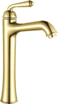 Смеситель для раковины Rose R0211E золото