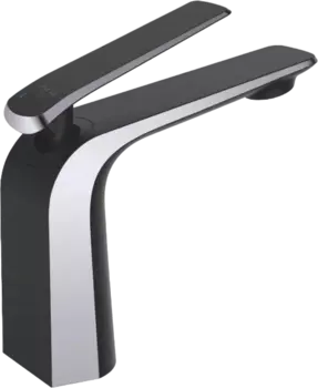 Смеситель для раковины Rose R1301H черный, хром