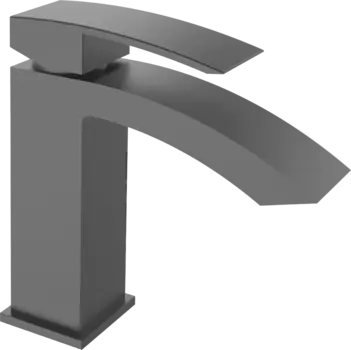 Смеситель для раковины Rose R1501T оружейная сталь