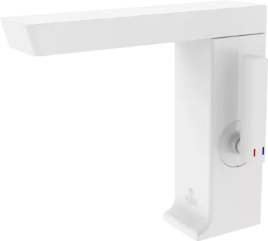 Смеситель для раковины Rose R1801C белый