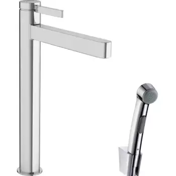 Смеситель для раковины с гигиеническим душем Hansgrohe Finoris хром