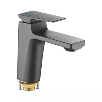 Смеситель для раковины Shevanik S8901H, черный