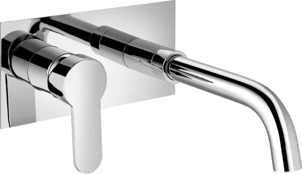 Смеситель для раковины STWORKI Ольборг FD10005 встраиваемый, С ВНУТРЕННЕЙ ЧАСТЬЮ