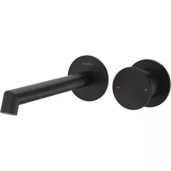 Смеситель для раковины Teska Arte E5508 С ВНУТРЕННЕЙ ЧАСТЬЮ, черный