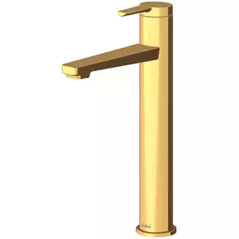 Смеситель для раковины Teska Liva Leo L золото