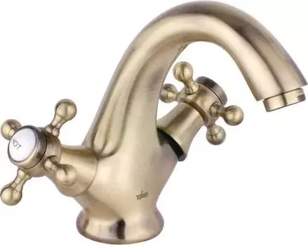 Смеситель для раковины Timo Nelson бронза (1911F antique)