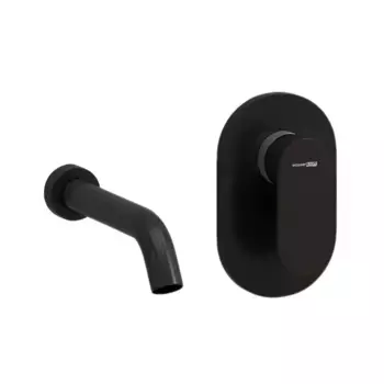 Смеситель для раковины Wasserkraft Elbe 7400 A74543 С ВНУТРЕННЕЙ ЧАСТЬЮ, черный