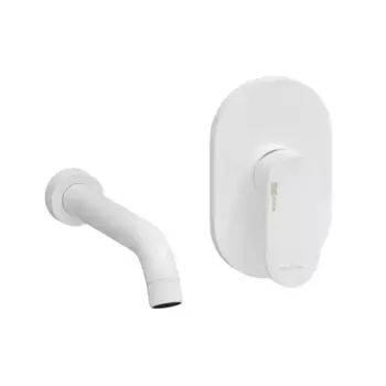 Смеситель для раковины WasserKraft Mindel белый матовый