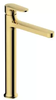 Смеситель для раковины Wasserkraft Neckar 2103H глянцевое золото PVD
