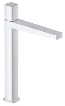 Смеситель для раковины Wasserkraft Saale 9503H белый soft-touch