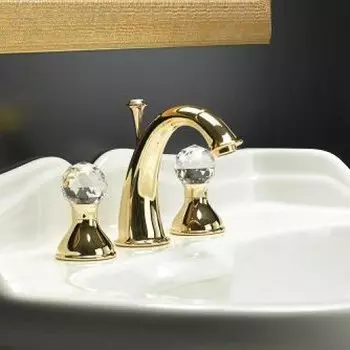 Смеситель для раковины Webert Karenina золото (KA750101010)