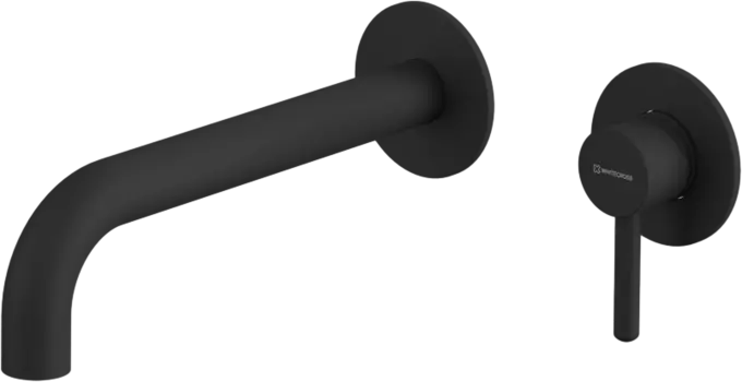 Смеситель для раковины WHITECROSS Y Y1215BL С ВНУТРЕННЕЙ ЧАСТЬЮ, черный матовый