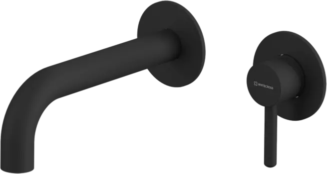 Смеситель для раковины WHITECROSS Y Y1216BL С ВНУТРЕННЕЙ ЧАСТЬЮ, черный матовый