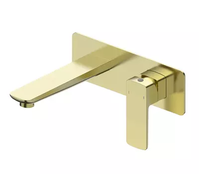 Смеситель для раковины Wonzon & Woghand WW-88869003-BG брашированное золото, С ВНУТРЕННЕЙ ЧАСТЬЮ
