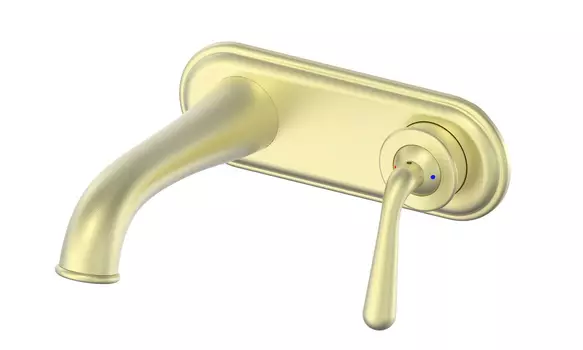Смеситель для раковины Wonzon & Woghand WW-88869008-BG брашированное золото, С ВНУТРЕННЕЙ ЧАСТЬЮ
