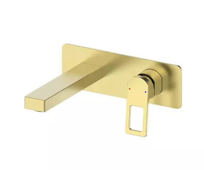 Смеситель для раковины Wonzon & Woghand WW-88869010-BG брашированное золото, С ВНУТРЕННЕЙ ЧАСТЬЮ