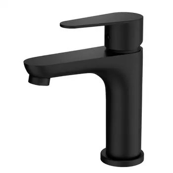 Смеситель для раковины Wonzon & Woghand WW-A40202-MB черный матовый