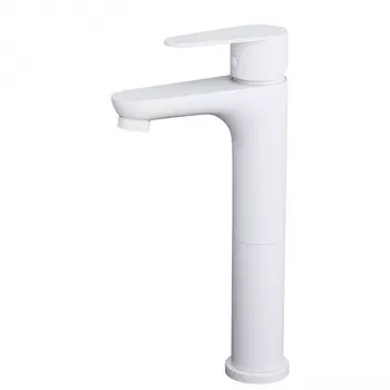 Смеситель для раковины Wonzon & Woghand WW-A40232-MW белый матовый