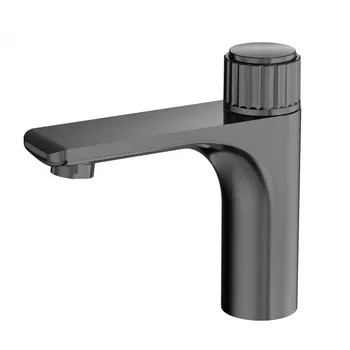 Смеситель для раковины Wonzon & Woghand WW-A40412-BGG темный графит