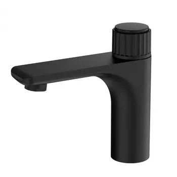 Смеситель для раковины Wonzon & Woghand WW-A40412-MB черный матовый