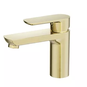 Смеситель для раковины Wonzon & Woghand WW-A40732-BG брашированное золото