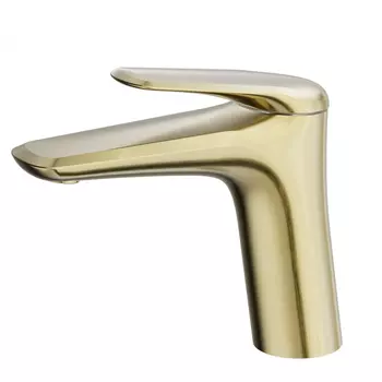 Смеситель для раковины Wonzon & Woghand WW-A41222-BG брашированное золото